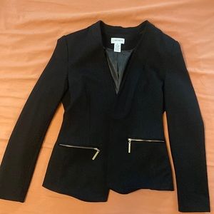 Carmen Marc Valvo Black Blazer 6 (4)